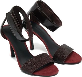 Alexander Wang Sandali in pelle scamosciata - Nero