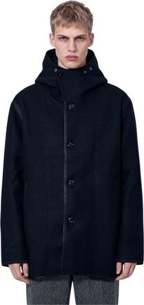 Our Legacy Liner Jacket - Heren - Mantel - Zwart - XL - Wol - Jassen
