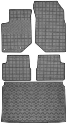 OEM Peugeot 208 Ii Hatchback Desde Junio De 2020. Juego De Alfombrillas De Goma Para Coche Y Alfombrilla Para Maletero