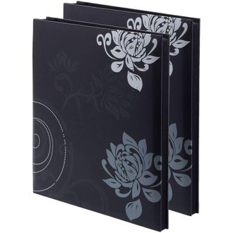 Walther Design Walther Design - album fotografico nero 400 foto 10x15 cm slip-in album confezione doppia, Grindy EA-201-BD