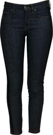 Victoria Beckham LA High-waist Skinny Jeans - Dames - Cropped Jeans - Blauw - W25 - Katoen - Jeans