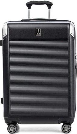 Travelpro Platinum Elite Hardside Expandable Checked- Medium 25-Inch Spinner in Shadow Black at Nordstrom