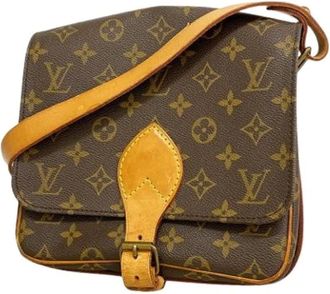Louis Vuitton Pre-owned Cartouchiere MM schoudertas - Dames - Pre-owned - Bruin - Maat: ONE Size