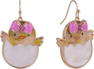 Hallmark Easter Baby Chick Earrings in White at Nordstrom