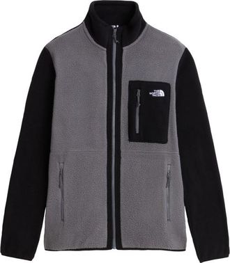 The North Face Yumiori Full Zip Fleecejacke f&uuml;r Herren | grau/schwarz