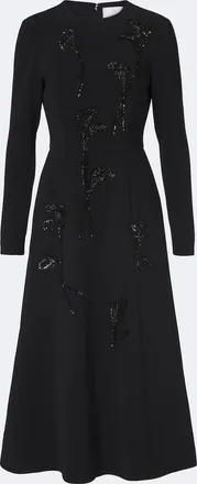 Carolina Herrera Embellished midi dress