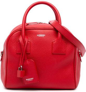 Burberry Pre-owned Burberry Small Grained Calfskin Cube Satchel Ladies DJPSP1DOALT5NRYE