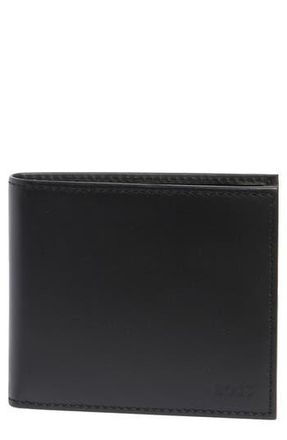 BOSS Randy Leather Bifold Wallet in Black at Nordstrom Rack