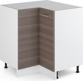 Vicco Mobile ad angolo cucina R-Line, Grigio, 75.6 cm senza piano di lavoro