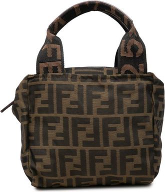 Fendi Pre-owned Fendi Mini Zucca Canvas Handbag Ladies UHK6NAUAIQAX2VHR