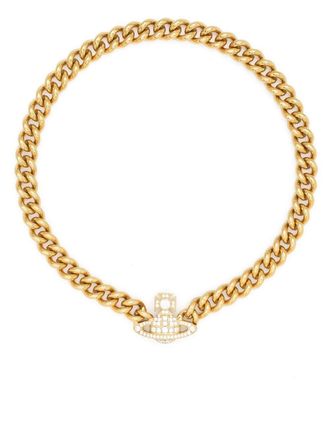 Vivienne Westwood magnetic-orb necklace - Gold