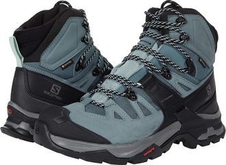 Salomon Quest 4 GTX(r) Womens Shoes Slate/Trooper/Opal Blue : 10.5 B - Medium, Textile/Leather