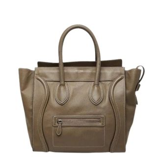Celine Pre-owned Handbags, female, Gray, Size: ONE SIZE Pre-owned Vintage Tote Bag