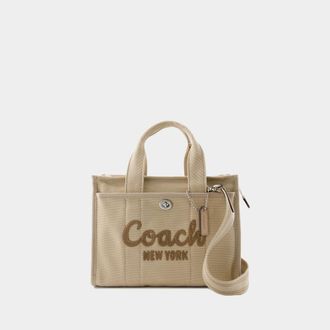 Coach Womens Cargo 26 Shopper Bag - - Cotton - Neutral - Beige - One Size