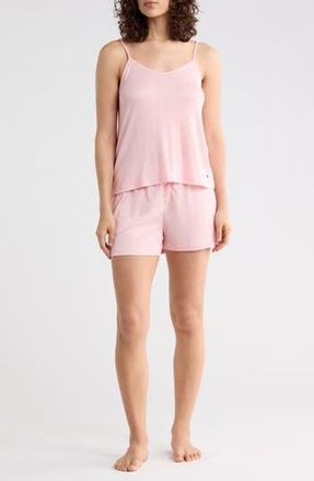 Tommy Hilfiger Camisole & Boxer Short Pajamas in Crystal Rose at Nordstrom Rack, Size X-Large