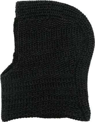 Deepti knitted balaclava - Black