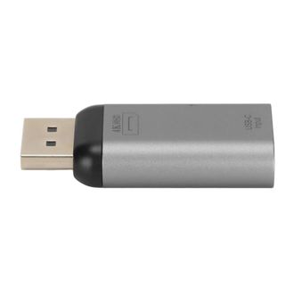 OEM Adaptador De Usb Tipo C Hembra A Salida Displayport, Compatible Con Ultra Hd 4k A 60 Hz, Con Carga R&aacute;pida Pd, Conectividad Multipuerto Y Soporte Para 