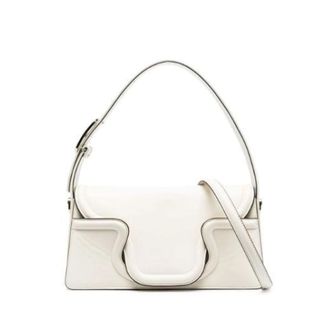 Valentino Garavani Sculpture Bag - Dames - Tassen - Beige - Maat: ONE Size Leer