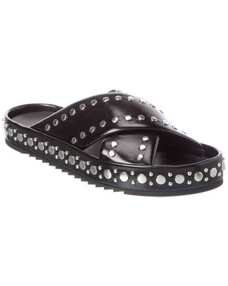 Fendi Fendi Double Leather Sandal