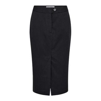Co'Couture Dames, Rokken, Zwart, Maat: XL Viscose