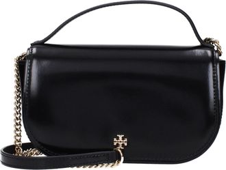 Tory Burch Tory Burch Zwarte Leren Handtas