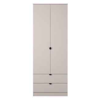Lewis's Bora Tall 2 Door 2 Drawer Robe in Kashmir - Ready Assembled - Lewiss Home | TJ Hughes
