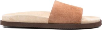 Brunello Cucinelli Leather Slippers-Uomo
