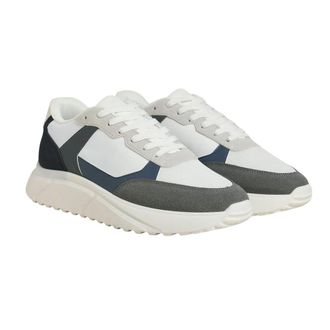 Jack & Jones Jack And Jones Heren Aspire Runner Sportschoenen (Blazer Wit/Kasteelrots/Navy)