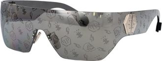 Philipp Plein Stijlvolle Zonnebril - Dames - Zonnebrillen - Zwart - ONE Size - Accessoires