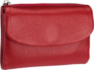 Generic Unisex Pebble Leather Wallet, Womens Soft Small with RFID Anti-Thef, Coin Card Purse with Credit Card Holder, Coin Holder & Cash Slots, Waterproof, La