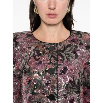 Self Portrait Multi Jacket - Pink