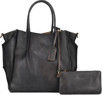 OLD TREND Sprout Land Leather Tote Bag in Grey Ombre at Nordstrom Rack