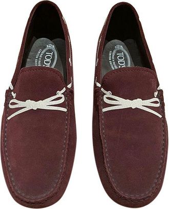 Tod's Limited Edition Bordeaux Gommino Loafers Size 42