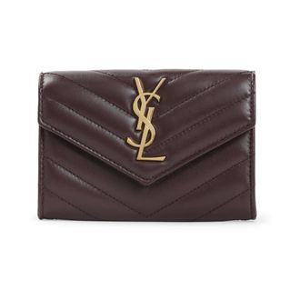 Saint Laurent Accessoires, Dames, Bruin, ONE Size, Card Holder