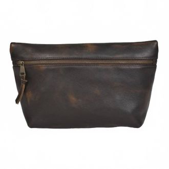 StS Ranchwear Womens Pony Express Cosmetic Pouch In Brown