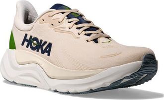 Hoka One One Arahi 8 Stability Running Shoe in Alabaster /Birch at Nordstrom, Size 11.5