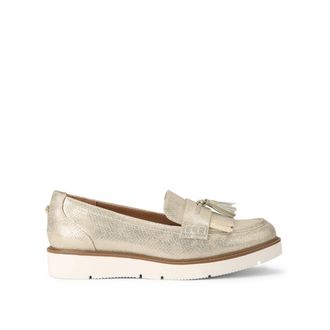 Carvela Womens Sky Tassel Loafers - Gold - Size UK 3