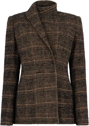 Philosophy di Lorenzo Serafini Jassen, Dames, Zwart, L, Geruite Jas