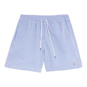 Polo Ralph Lauren Beachwear, male, Blue, Size: L Traveler Swim Short