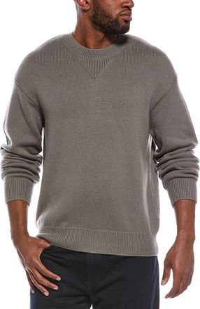 Frame Denim Suede Patch Sweater
