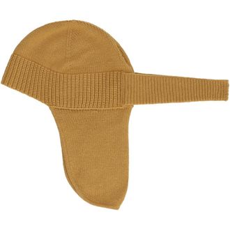 Ermenegildo Zegna Beanies, male, Yellow, Size: ONE SIZE Cashmere Beanie
