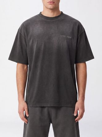Represent Crewneck Cotton T-shirt with Contrast Back Logo