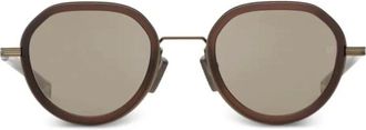 Dita Eyewear Sunglasses, male, Brown, Size: 47 MM Dls432 A03 Sunglasses