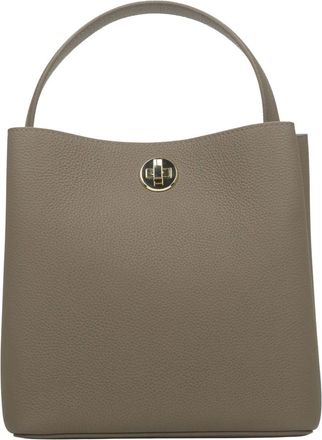 Estro & Luminara Dames, Tassen, Grijs, Maat: ONE Size Leer