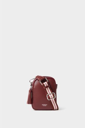 Osprey The Stella Leather Phone Bag in Merlot at Nordstrom