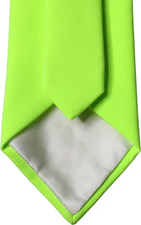 Dolce & Gabbana Adjustable Polyester Necktie - Green