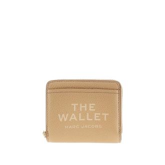 Marc Jacobs Grained leather mini compact wallet Woman One Size
