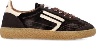Puraai 6.01 XS Fluwelen Sneakers - Dames - Sneakers - Bruin - 40 EU - Su&egrave;de - Schoenen