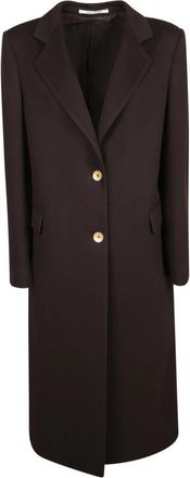Tagliatore Amanda Coat - Dames - Mantel - Bruin - L - Wol - Jassen