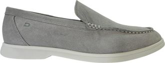 Nicholas Deakins Herenloafers van su&egrave;de van Francis (slip-on) (Grijs)